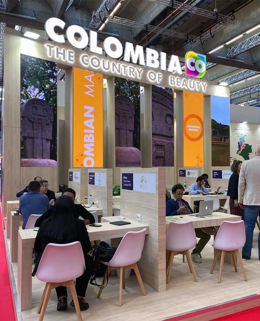 Stand de Colombia en Expo Berlín 2024