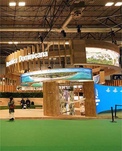 Stand de la República Dominicana en FITUR 2024